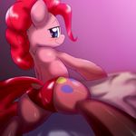  behind-space butt clothing earth_pony equine female feral friendship_is_magic horse mammal my_little_pony panties pinkie_pie_(mlp) pony solo underwear 