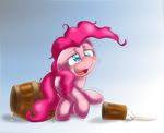  behind-space earth_pony equine female feral friendship_is_magic horse mammal my_little_pony pinkie_pie_(mlp) pony solo 