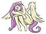  colored equine fluttershy_(mlp) friendship_is_magic horse mammal my_little_pony pink_haired pony wings 