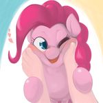  behind-space earth_pony equine female feral friendship_is_magic horse human invalid_tag mammal my_little_pony pinkie_pie_(mlp) pony 
