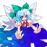  alphes cirno official_art solo touhou transparent_background wings 
