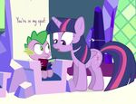  2015 dm29 dragon english_text equine female feral friendship_is_magic horn male mammal my_little_pony spike_(mlp) text twilight_sparkle_(mlp) winged_unicorn wings 