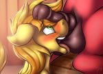  2018 absurd_res animal_genitalia animal_penis ball_lick balls big_macintosh_(mlp) blush braeburn_(mlp) cousins digital_media_(artwork) dripponi duo earth_pony equine equine_penis faceless_male feral friendship_is_magic hair hi_res horse incest licking male male/male mammal medial_ring multicolored_hair my_little_pony open_mouth oral penis penis_on_head pony sex tongue tongue_out two_tone_hair 