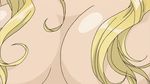  1girl animated animated_gif blonde_hair bouncing_breasts breasts karena_nanjou kenkou_zenrakei_suieibu_umishou screencap 