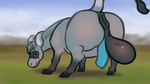  animated anus balls donkey equine feral fuzzamorous male male/male mammal 