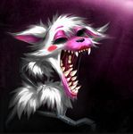  canine eyeless female five_nights_at_freddy&#039;s five_nights_at_freddy&#039;s_2 fox fur keitronic mammal mangle_(fnaf) open_mouth teeth 