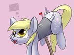  2015 cute derp derpy_hooves_(mlp) equine female feral friendship_is_magic mammal my_little_pony pegasus underpable wings 