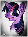  chest_tuft cute ep777 equine female friendship_is_magic fur hair horn horse inner_ear_fluff looking_at_viewer mammal my_little_pony open_mouth pony purple_fur purple_hair simple_background smile tongue tuft twilight_sparkle_(mlp) two_tone_hair 