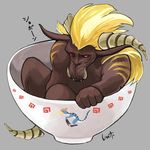  bowl broken_horn capcom horns monster_hunter no_humans rajang ussa velocidrome 