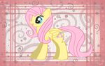  2012 blue_eyes cutie_mark equine female feral fluttershy_(mlp) friendship_is_magic fur hair hi_res horse mammal my_little_pony open_mouth pegasus pink_fur pink_hair pony raptor007 smile solo wings yellow_feathers yellow_fur 