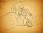  2014 anus avian feral gryphon hindpaw paws pussy sefeiren sketch solo tess upside_down 
