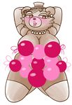  animatronic balloon bear blush breasts burlesque female five_nights_at_freddy&#039;s freddy_(fnaf) hat machine mammal mechanical robot smile snaxattacks 