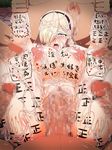  1girl ahegao blonde_hair body_writing breasts bukkake celia_kumani_entory censored cum cum_in_pussy cum_on_ass cum_on_body cum_on_breasts cum_on_lower_body cum_on_upper_body facial fat fat_man fucked_silly gangbang group_sex large_breasts mosaic_censoring penis tally tally_marks testicles tonyman_plus translation_request walkure_romanze 