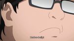  2boys animated animated_gif glasses kinoshita_seiichi multiple_boys shirobako subtitled 
