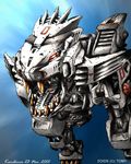  liger_zero mecha no_humans solo zoids 