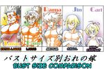  ? abs blazblue blonde_hair bust_chart carl_clover hard_translated iron_tager jin_kisaragi male_focus manly multiple_boys muscle ponytail ragna_the_bloodedge shishigami_bang silver_hair spiked_hair translated 