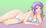  anew_returner breasts gundam gundam_00 highres innovator large_breasts lingerie pose purple_hair red_eyes solo tadano_akira underwear wallpaper 