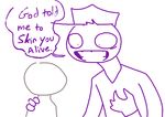  2015 child creepy duo english_text five_nights_at_freddy&#039;s human insane male mammal murderer not_furry plain_background purple_guy_(fnaf) text the_weaver young 