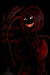  anthro big_breasts blood breasts claws female scp_foundation smile solo teeth 