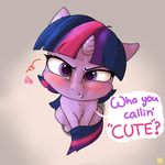  2015 captainpudgemuffin cute english_text equine female feral friendship_is_magic horn looking_at_viewer mammal my_little_pony solo text twilight_sparkle_(mlp) unicorn 