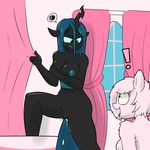  ! 2015 after_sex annoyed anthro areola breasts changeling equine erect_nipples fan_character female fluffle_puff friendship_is_magic horse mammal my_little_pony nipples pony pussy queen_chrysalis_(mlp) strangerdanger 