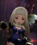  1girl animated animated_gif blonde_hair bravely_default:_flying_fairy bravely_second bravely_second:_end_layer breasts cleavage looking_at_viewer lowres magnolia_arch red_eyes wink 