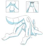  anal anal_penetration animal_genitalia aogami balls canine_penis cum cum_while_penetrated duo eeveelution faceless_male human interspecies knot male male/male mammal nintendo penetration penis pok&eacute;mon pok&eacute;philia umbreon uncut video_games 