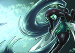  2015 changeling female feral friendship_is_magic lovelyneckbeard my_little_pony queen_chrysalis_(mlp) solo 