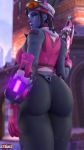  1girl 3d ass hips huge_ass overwatch solo thick_thighs thighs wide_hips 