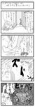  4koma bad_id bad_pixiv_id comic cong1991 greyscale highres inaba_tewi monochrome multiple_girls reisen_udongein_inaba touhou translation_request 
