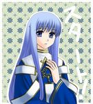 74 circlet fire_emblem fire_emblem:_seisen_no_keifu lavender_hair long_hair purple_eyes robe solo yuria_(fire_emblem) 