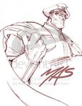  fighter m_bison male muscle street 