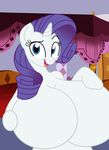  anthro badgerben big_breasts breasts equine female friendship_is_magic horn huge_breasts invalid_tag looking_at_viewer mammal my_little_pony nude rarity_(mlp) smile solo unicorn 