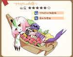  flower food guro red_eyes sashimi sekaiju_no_meikyuu sekaiju_no_meikyuu_3 solo suno_(imydream) the_eldest_one third_eye watercraft 