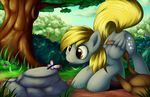  2015 arthropod butterfly cute derpy_hooves_(mlp) equine female feral friendship_is_magic grennadder insect mammal my_little_pony pegasus wings 