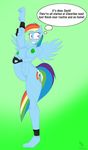  2015 anthro areola big_breasts blush breasts english_text equine erect_nipples female friendship_is_magic jrvanesbroek mammal my_little_pony nipples nude pegasus pussy rainbow_dash_(mlp) solo text wings 