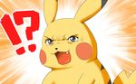  gouguru no_humans pikachu pokemon reaction sweat_drop sweatdrop 