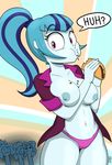  adagio_dazzle breast_envy breasts clothing crumbs dialogue eating envy equestria_girls food friendship_is_magic my_little_pony navel nipples sonata_dusk_(eg) strangerdanger sunset_shimmer taco twilight_sparkle_(mlp) underwear 