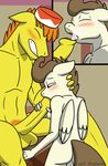  age_difference anthro balls caluriri cub duo equine father_and_son friendship_is_magic horse incest male male/male mammal mr_cake_(mlp) my_little_pony oral pegasus penis pound_cake_(mlp) wings young 