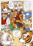  anthro better_late_than_never comic daigaijin english_text feline female kung_fu_panda male mammal master_tigress shifu text tiger 