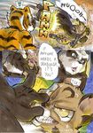  anthro bear better_late_than_never comic daigaijin english_text feline female kung_fu_panda male mammal master_tigress mei_ling panda po text tiger 