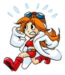  lowres mona mona_(warioware) nintendo running wario_ware warioware 