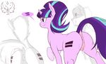  2015 anus balls butt cold-blooded-twilight earth_pony equine female feral friendship_is_magic horn horse male mammal my_little_pony pony pussy starlight_glimmer_(mlp) unicorn 