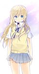  blonde_hair blue_eyes highres k-on! kotobuki_tsumugi long_hair school_uniform solo yoshioka_mitsuko 