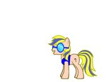  ? blonde_hair clothing equine eyewear fan_character friendship_is_magic glasses hair horse malavich_the_mysterious mammal my_little_pony oc_only pony sunglasses themultibrony21 vest 