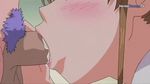  1girl animated animated_gif blush fellatio lips lipstick lowres maid maid_in_heaven makeup nagisa_(maid_in_heaven) oral penis pubic_hair saliva tongue uncensored 