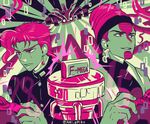  bad_id bad_pixiv_id epiko_(aki) game_cartridge jojo_no_kimyou_na_bouken kakyouin_noriaki limited_palette male_focus multiple_boys playing_games scar terence_trent_d'arby video_game 