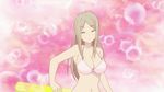  1girl animated animated_gif bikini breasts female large_breasts lowres noda_kotone sakura_trick solo swimsuit 