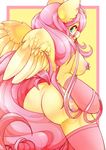  breasts equine female fluttershy_(mlp) friendship_is_magic horse madamsquiggles mammal my_little_pony pegasus pony solo wings 
