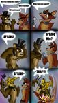  animatronic canine comic five_nights_at_freddy&#039;s five_nights_at_freddy&#039;s_3 fox foxy_(fnaf) freddy_(fnaf) hook inuashamiles machine male mammal mechanical robot springtrap_(fnaf) 